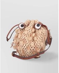 Anya Hindmarch - Na Raffia Shoulder Bag - Lyst