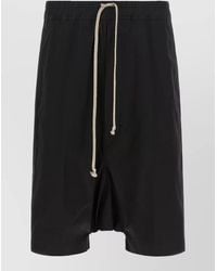 Rick Owens - Pods Knee Length Bermuda Shorts Back Pockets - Lyst