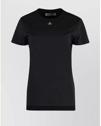 Vivienne Westwood - Ribbed Cotton Crew-Neck T-Shirt - Lyst