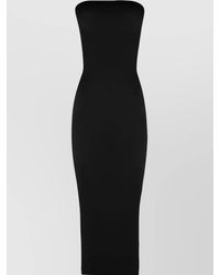 Wolford - Sculpting Fatal Strapless Bodycon Midi Dress - Lyst