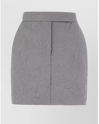 Max Mara - Wool Mini Skirt - Lyst