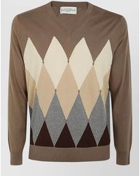 Ballantyne - Cashmere V-Neck Jumper - Lyst