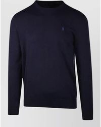Ralph Lauren - Crew Neck Sweater Long Sleeve Knit - Lyst