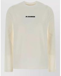 Jil Sander - Cotton Short-Sleeve T-Shirt - Lyst