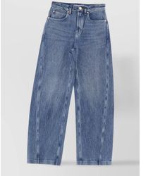 Alexander Wang - High-Rise Wide-Leg Flared Jeans - Lyst