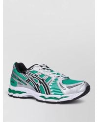 Asics - Synthetic Leather Low Top Lace Up Sneakers - Lyst
