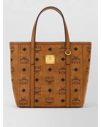 MCM - Toni Small Printed Canvas Tote Bag - Lyst