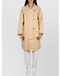 Fay - Cotton Single Breasted Coat - Lyst