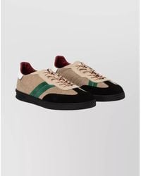 Woolrich - Nubuck Low-Top Sneaker Contrast Sole - Lyst