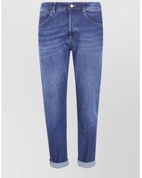 Dondup - Denim Straight-Leg Jeans - Lyst