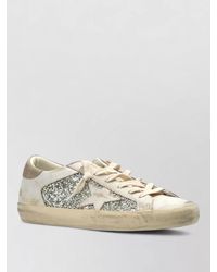 Golden Goose - Superstar Lace Up Sneakers Leather Star - Lyst