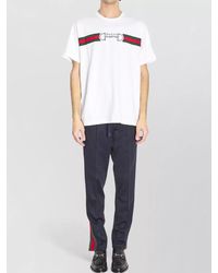 Gucci - Cotton Jersey T-Shirt - Lyst