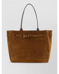 Tom Ford - Medium Suede Calf Leather Tote Bag - Lyst