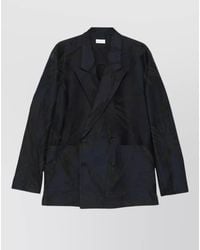 Dries Van Noten - Double Breasted Long Sleeve Shirt Jacket - Lyst