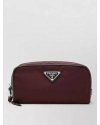 Prada - Fabric Clutch Bag - Lyst