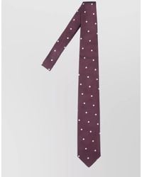 Lardini - Polka Dot Tie Adjustable Length Smooth Texture - Lyst