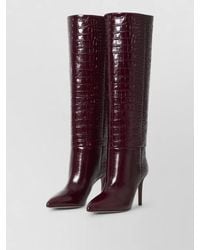 Paris Texas - Croco Print Stiletto Knee High Boots 85 - Lyst