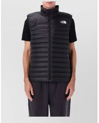 The North Face - Quilted Nylon High-Collar Vest - Lyst