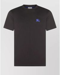 Burberry - Cotton Regular-Fit Embroidered-Logo T-Shirt - Lyst