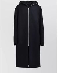 Rick Owens 17FW HOODED CARDIGAN 黒 XS Rick Owens Hooded Zipped Cardigan in Black | SVD USA