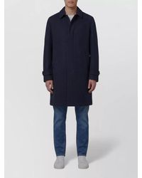 Lardini - Silk-Blend Virgin Wool Cashmere Single-Breasted Coat - Lyst