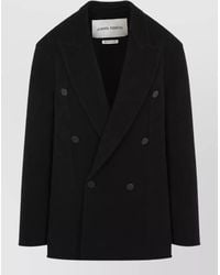 Alberta Ferretti - Cashmere Wool Double-Breasted Belted Coat - Lyst