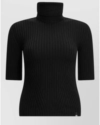Herno - Virgin Wool Turtleneck Sweater - Lyst