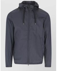 Herno - Hooded Coat Elastic Cuffs Side Pockets - Lyst