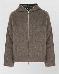 Our Legacy - Wool Hooded Sweater Long Sleeves Textured - Lyst
