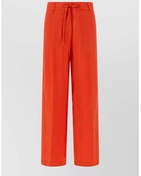 Nude - Viscose Pants Tailored Belt Loops Pockets - Lyst