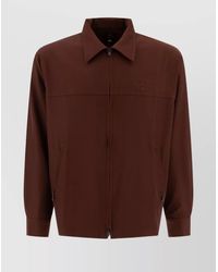 Needles - Sport Overshirt With Elasticated Cuffs And Hem - Lyst