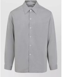 Our Legacy - Long Sleeve Button Down Shirt Pocket - Lyst