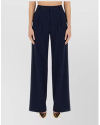 Michael Kors - Tailored Wide Leg Trousers Double Breasted Buttons - Lyst