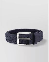 Tod's - Woven Suede Belt - Lyst