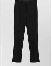 Gucci - Tailored Trousers Front Pleats Belt Loops - Lyst
