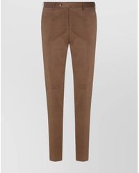 PT Torino - Slim Fit Trousers With Pockets And Loops - Lyst