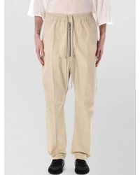 Rick Owens - Cotton Poplin Loose-Fit Drop-Crotch Trousers - Lyst
