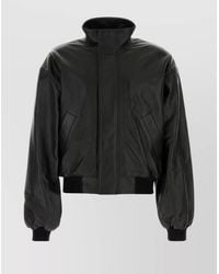 Balenciaga - Wool Bomber Jacket High Collar - Lyst