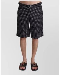 Dolce & Gabbana - Polka-Dot Swim Shorts - Lyst