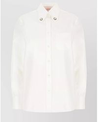 Valentino Garavani - Cotton Poplin Shirt - Lyst
