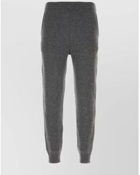 Prada - Cashmere Ribbed-Cuff Track Pants - Lyst