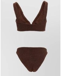 Hunza G - Julia Bikini High Waist Ring Scoop - Lyst