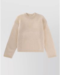 THE GARMENT - Roma Boyfriend Crew Neck Wool Sweater - Lyst