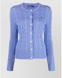 Polo Ralph Lauren - Polo Pony Cable-Knit Cardigan - Lyst