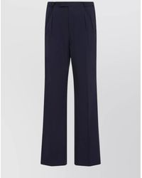 Prada - Cotton Tailored Trousers - Lyst