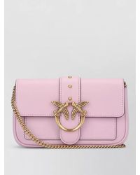 Pinko - Love One Shoulder Bag Chain Strap - Lyst