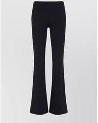 Courreges - Low-Rise Flared Trousers - Lyst