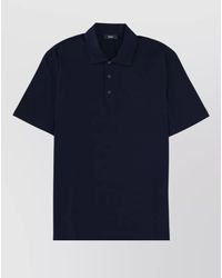 Herno - Cotton Regular-Fit Short-Sleeve Polo Shirt - Lyst