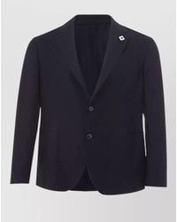 Lardini - Cotton Single-Breasted Blazer - Lyst
