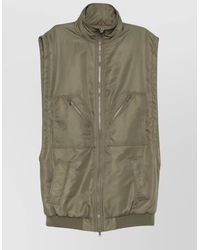 MM6 by Maison Margiela - Oversized Quilted Down Vest - Lyst